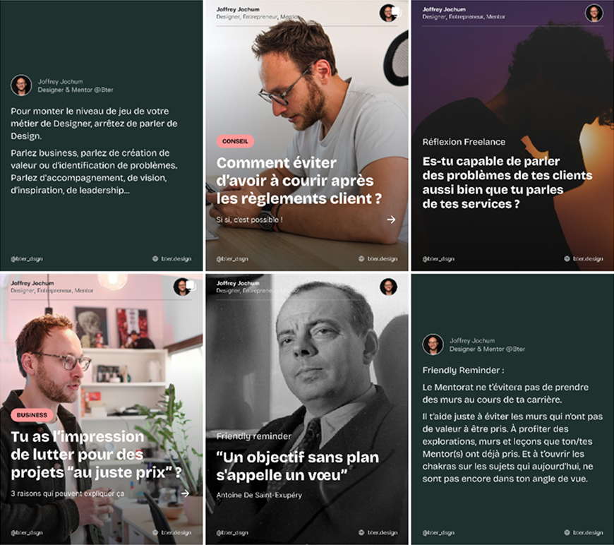Bter contenus Freelancing